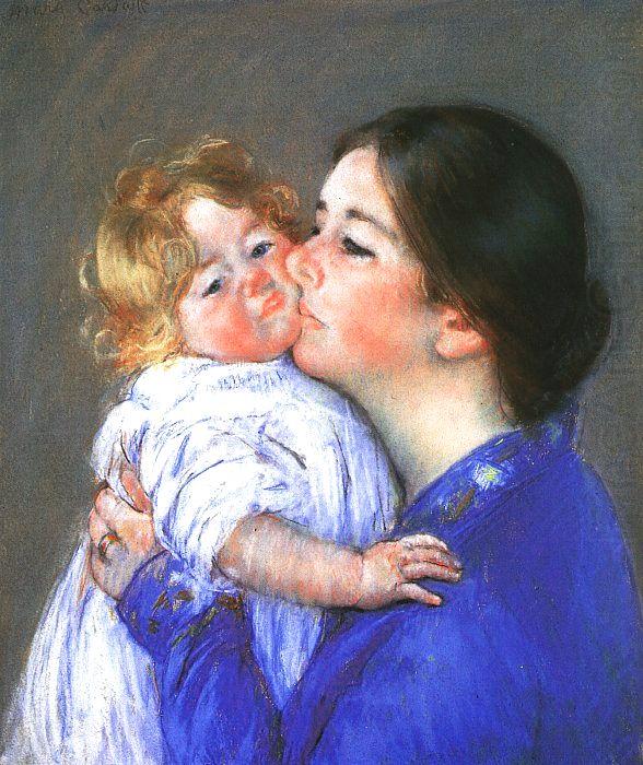 Mary Cassatt A Kiss for Baby Anne china oil painting image